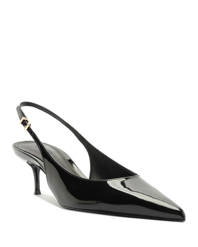 シュッツ レディース シューズ パンプス ヒール SCHUTZ Womens Paola Mid Heel Pumps Black ブラック