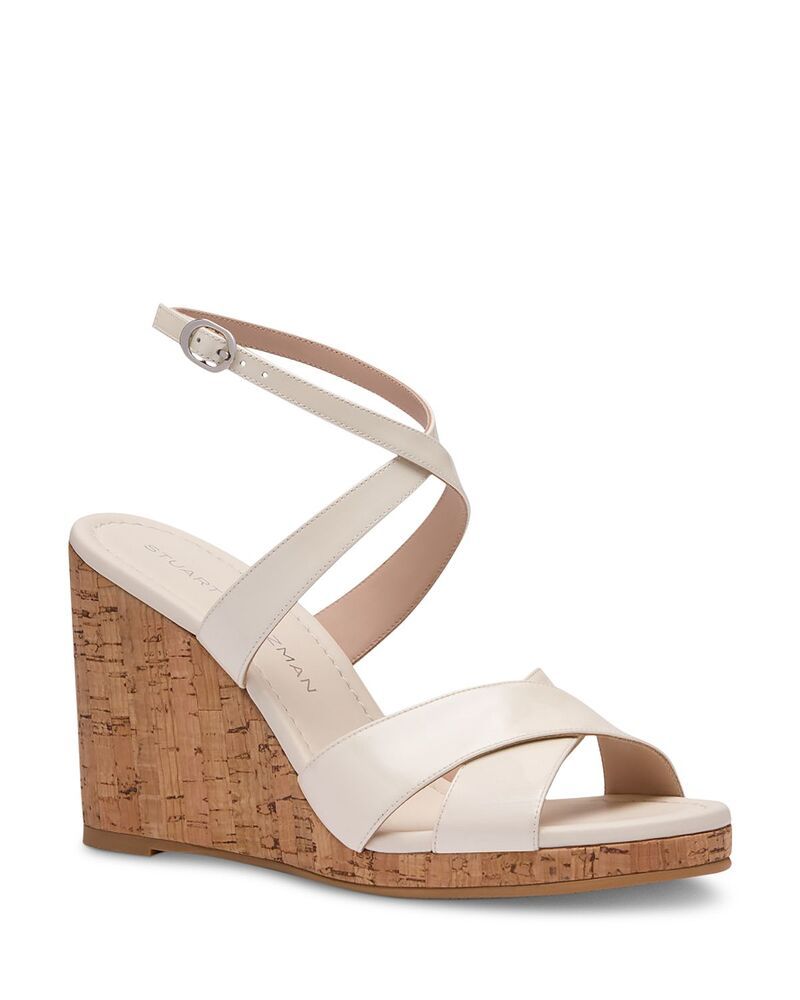 スチュアート ワイツマン レディース シューズ サンダル Stuart Weitzman Womens Alyssa Wedge Sandals Linen
