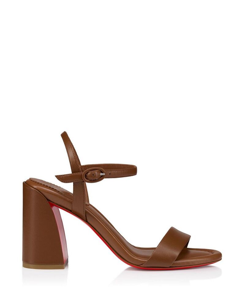 クリスチャン・ルブタン レディース シューズ サンダル Christian Louboutin Womens Jane 85 mm Sandals Cuoio