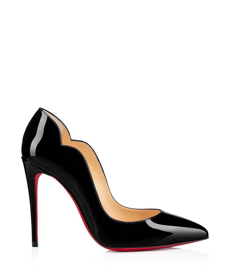 クリスチャン・ルブタン レディース シューズ パンプス Christian Louboutin Womens Hot Chick 100mm Pumps Black ブラック