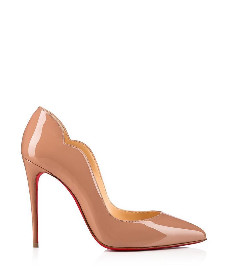クリスチャン・ルブタン レディース シューズ パンプス Christian Louboutin Womens Hot Chick 100mm Pumps Blush ブラッシュ