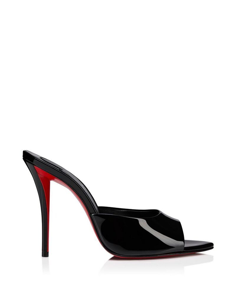 クリスチャン・ルブタン レディース シューズ サンダル Christian Louboutin Womens Miss Z Mule 100mm Sandals Black ブラック