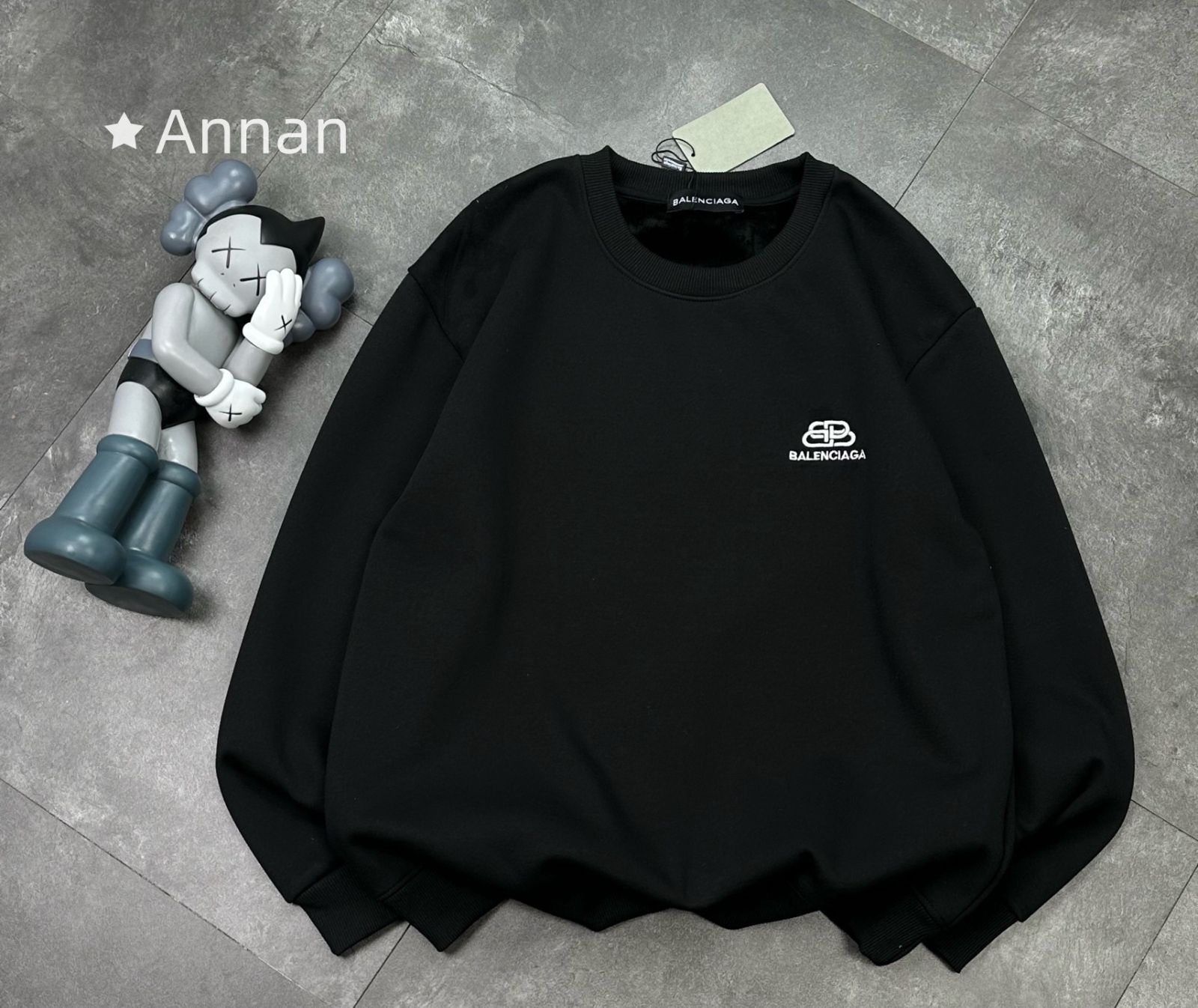 全新 限定価格 新品 タグ付 BALENCIAGA バレンシアガ パーカー 長袖Tシャツ トップス シンプルフード付きパーカー ユニセックス