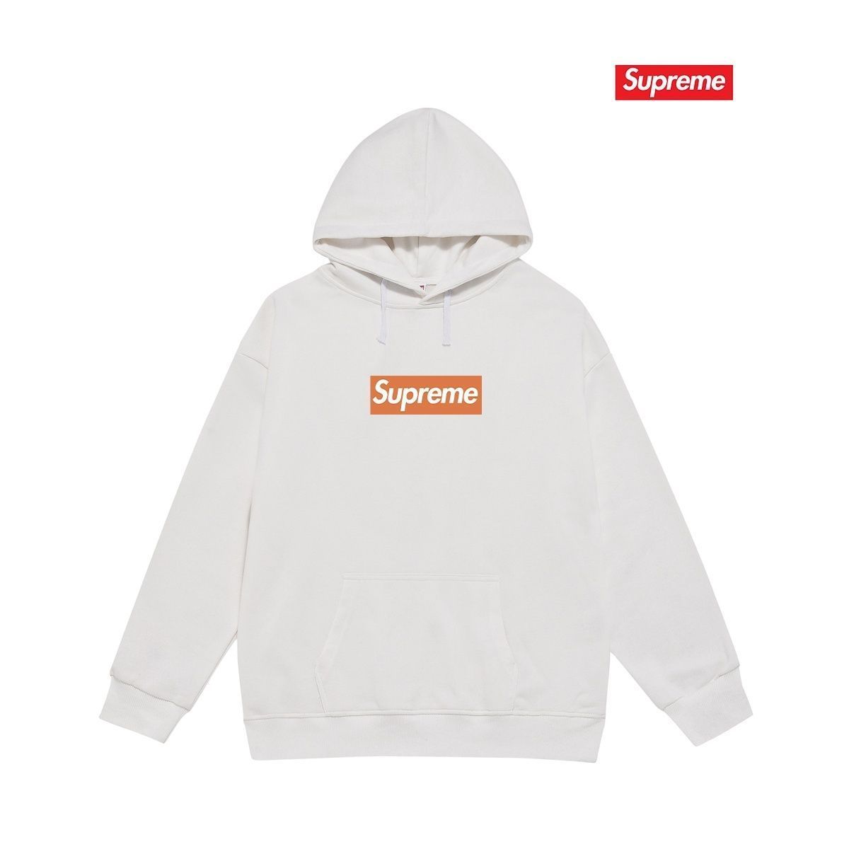 新品 希少 超美品 新品 タグ付 SUPREME シュプリームパーカー シンプルフード付きパーカー ユニセックス