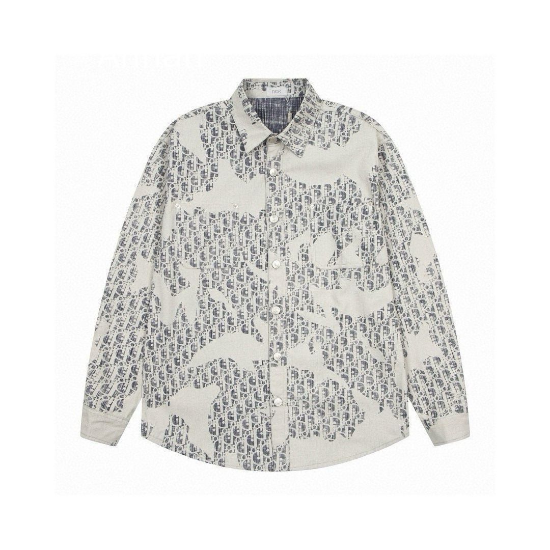 送料込☆送料込☆ 新品 タグ付 Christian Dior クリスチャンディオール長袖シャツ メンズ レディース ユニセックス カジュアル