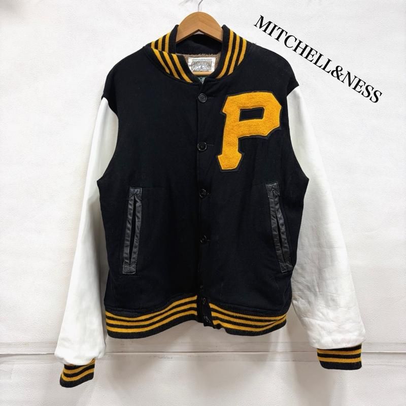ミッチェルアンドネス 90s 00s vintage ヴィンテージ レザー 袖 スタジャン ワッペン パッチ Cooperstown Collection MLB メンズ 44 ISItems【USED】【古着】【中古】50163255