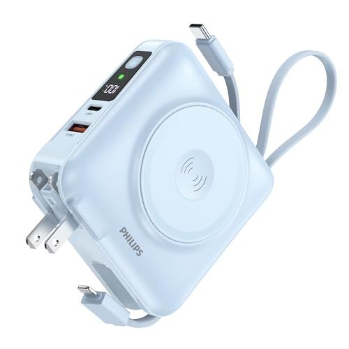 PHILIPS（フィリップス）の家庭用日焼けマシン「HB404」日本用コンセント N☆Philips(フィリップス) コンセント一体型 15000mAh 大容量 Apple
