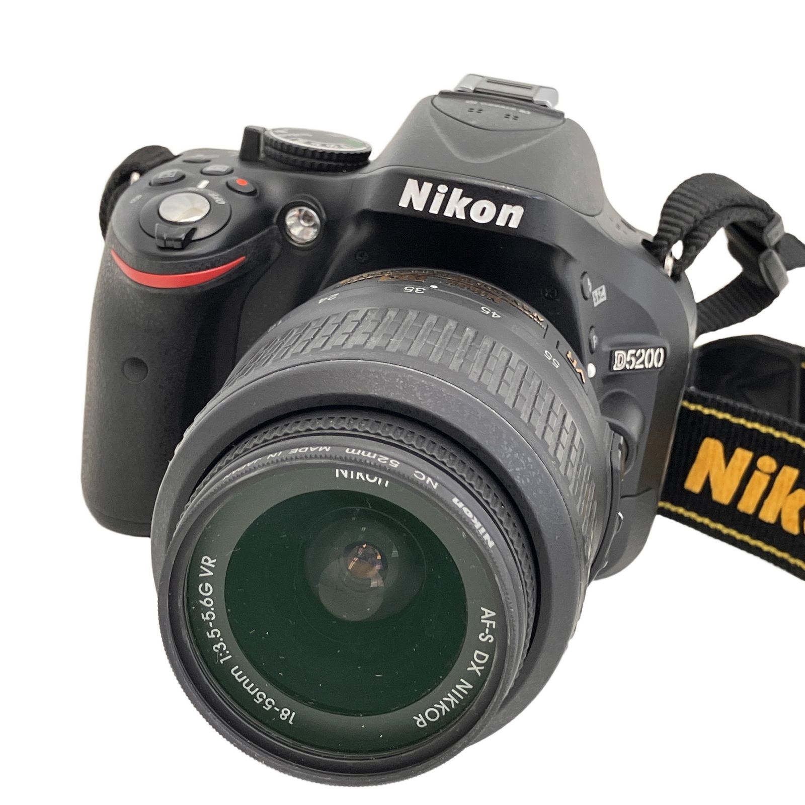 Nikon デジタル一眼レフ　D5200 AF-S 18-55mm 中古品 Nikon ニコン D5200 AF-S DX NIKKOR 18-55mm 3.5-5.6G VR 一眼レフ