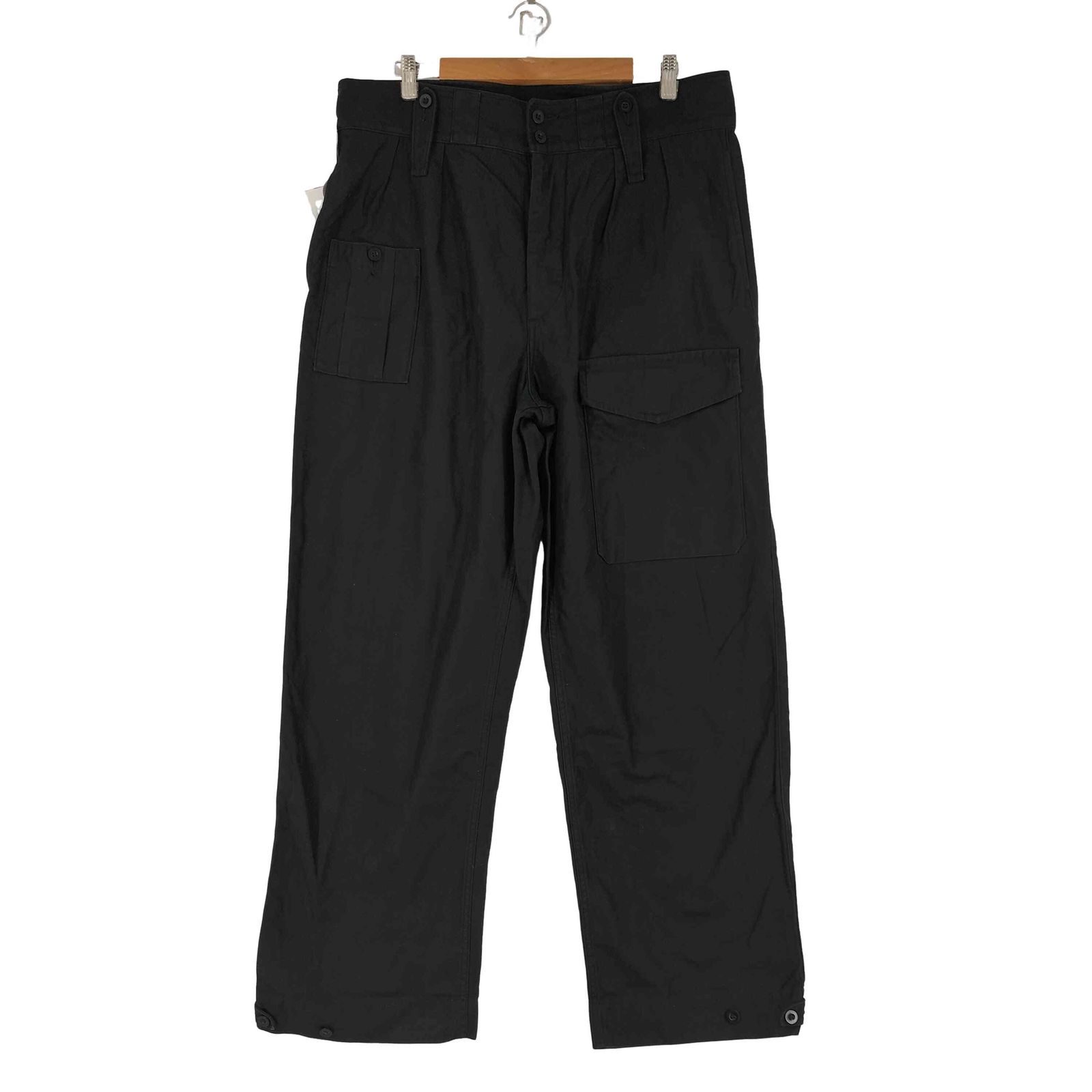 ナイジェルケーボン NIGEL CABOURN BRITISH ARMY PANT BLACK BACK SATIN メンズ FR：36-38 17,472円