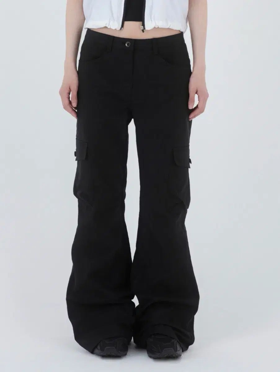 ミセキー ソウル ポケットカーゴブーツカットパンツ BLACK2 11,576円