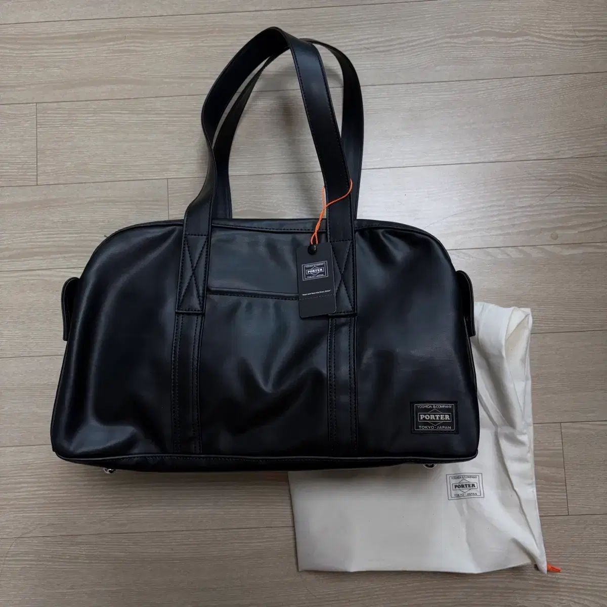 ポーター Porter フリースタイル ボストンバッグ ブラック (未使用に近い)