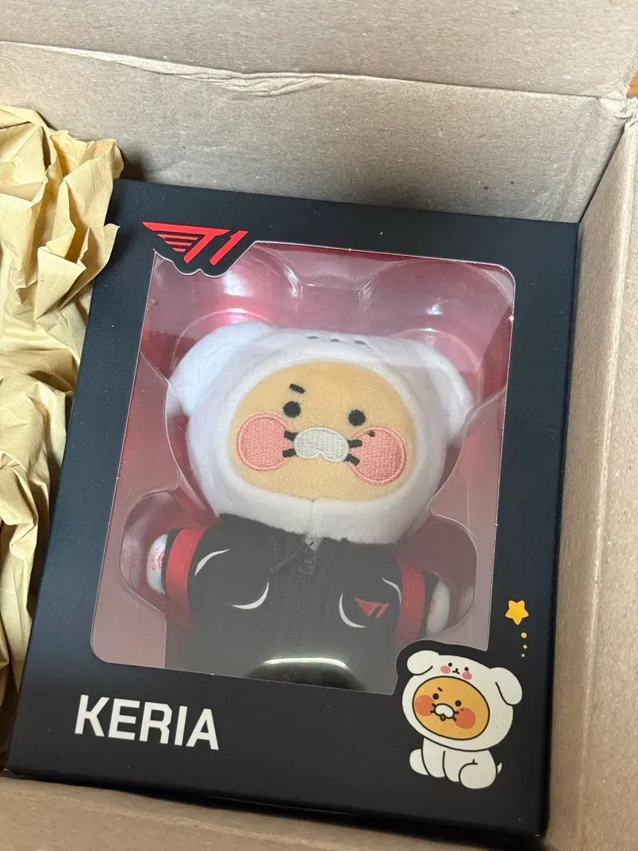 (未開封) T1 T1 KAKAO FRIENDS(カカオフレンズ) キーホルダー人形 チュンシク - Keria