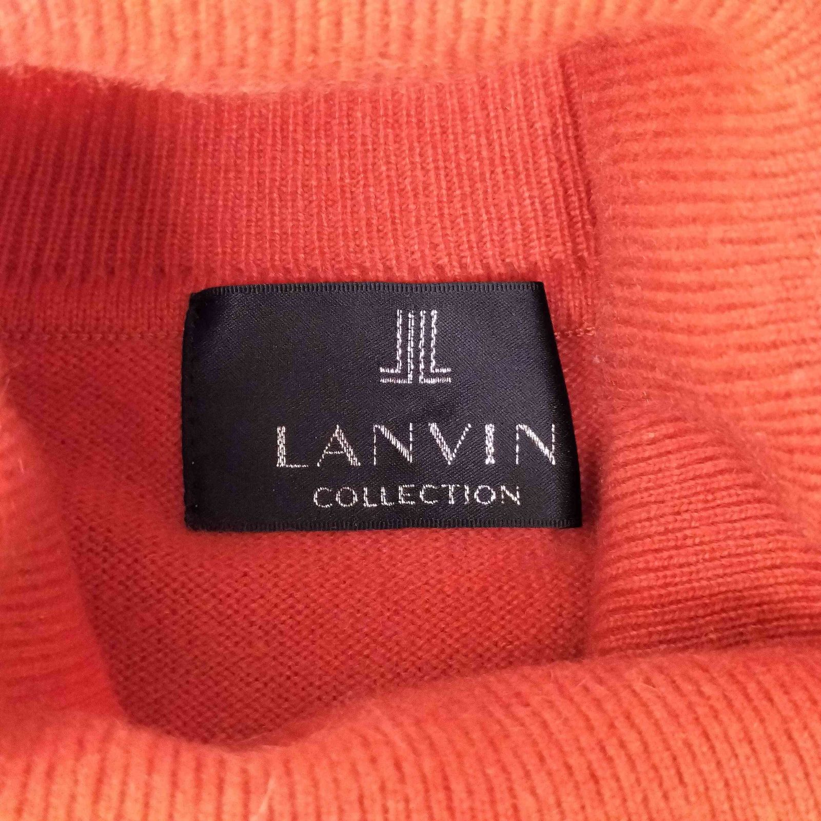 ランバンコレクション LANVIN COLLECTION タートルネック カシミヤ100