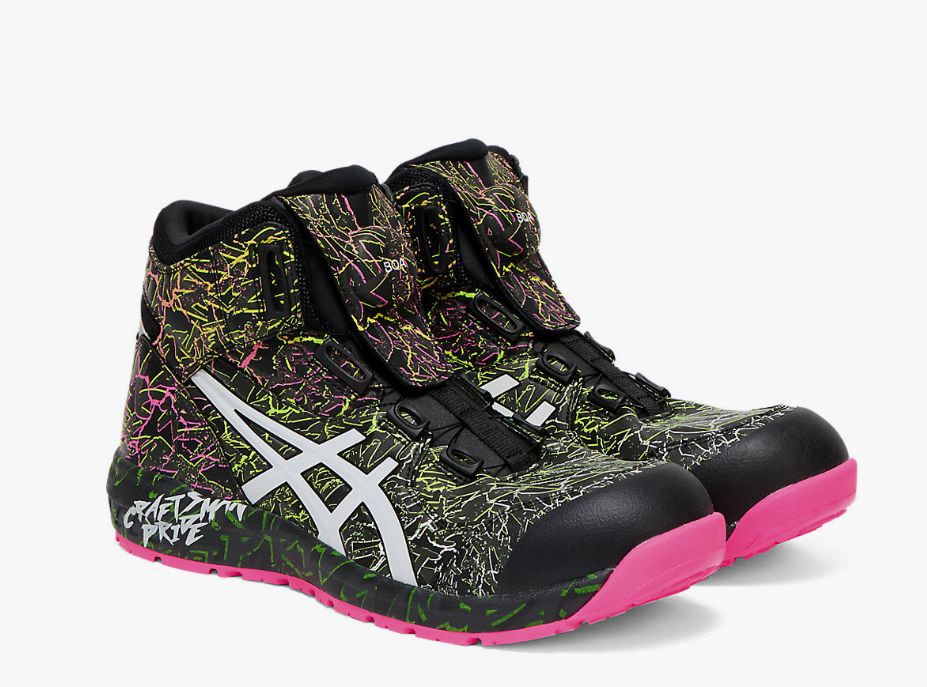 アシックス 安全靴 CP304 BOA MAGMA　26cm BLACK / WHITE