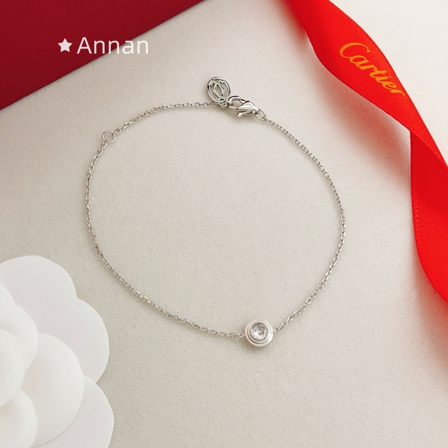状態良 新品！新品 CARTIER カルティエ ブレスレット バングル リストバンド レディース 結婚式 卒業式 清楚 イベント 入学式