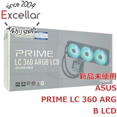 [bn:18] ASUS　簡易水冷クーラー　PRIME LC 360 ARGB LCD