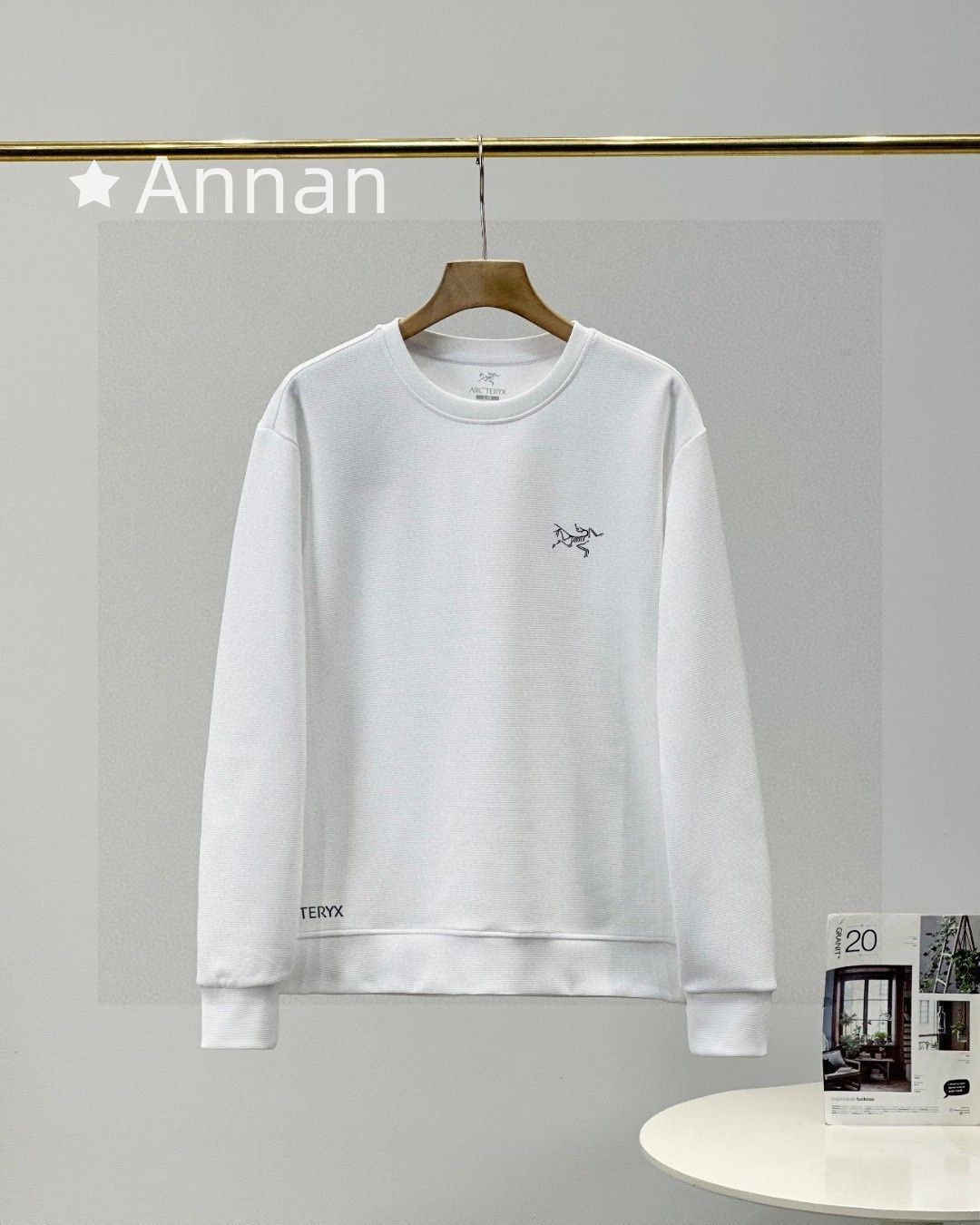超極SSS美品 良品新品 タグ付 ARC'TERYX アークテリクス パーカー シンプルフード付きパーカー ユニセックス