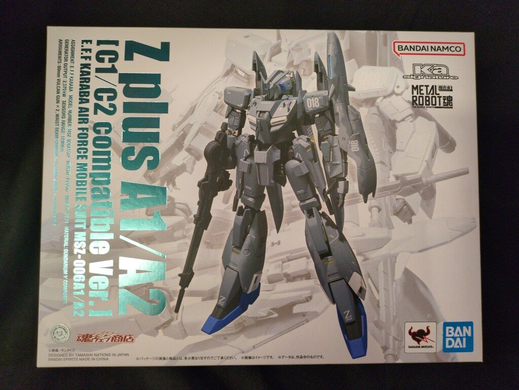 BANDAI SPIRITS METAL ROBOT魂 (Ka signature) ガンダム・センチネル ゼータプラス A1/A2(C型換装パーツセット)