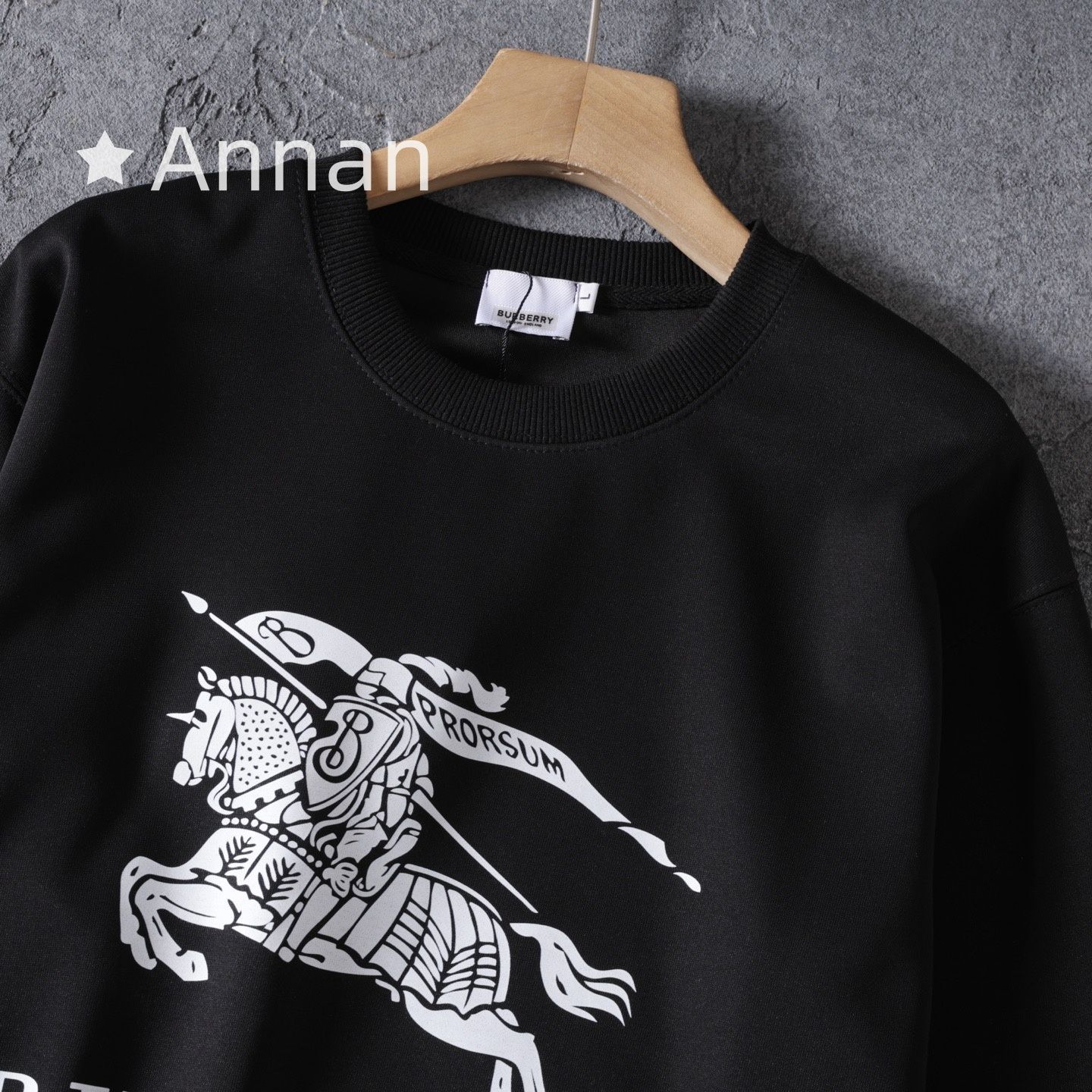 超美品値下げ 新品 タグ付 BURBERRY バーバリー パーカー シンプルフード付きパーカー ユニセックス｜詳細画像