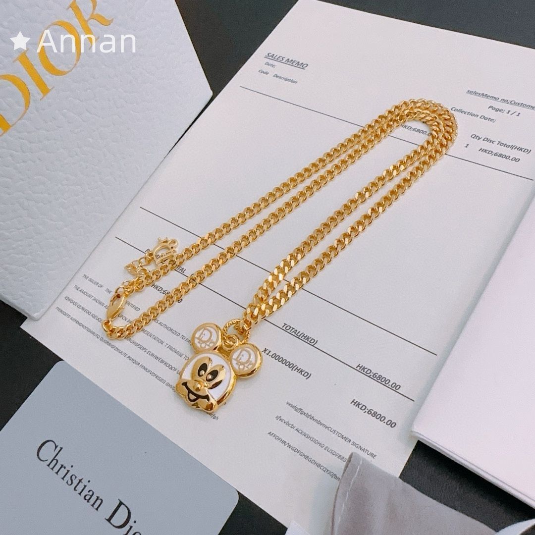 激レア 本日特価 新品 CHRISTIAN DIOR クリスチャン ディオール ネックレス メンズ 結婚式 卒業式 清楚 イベント 入学式