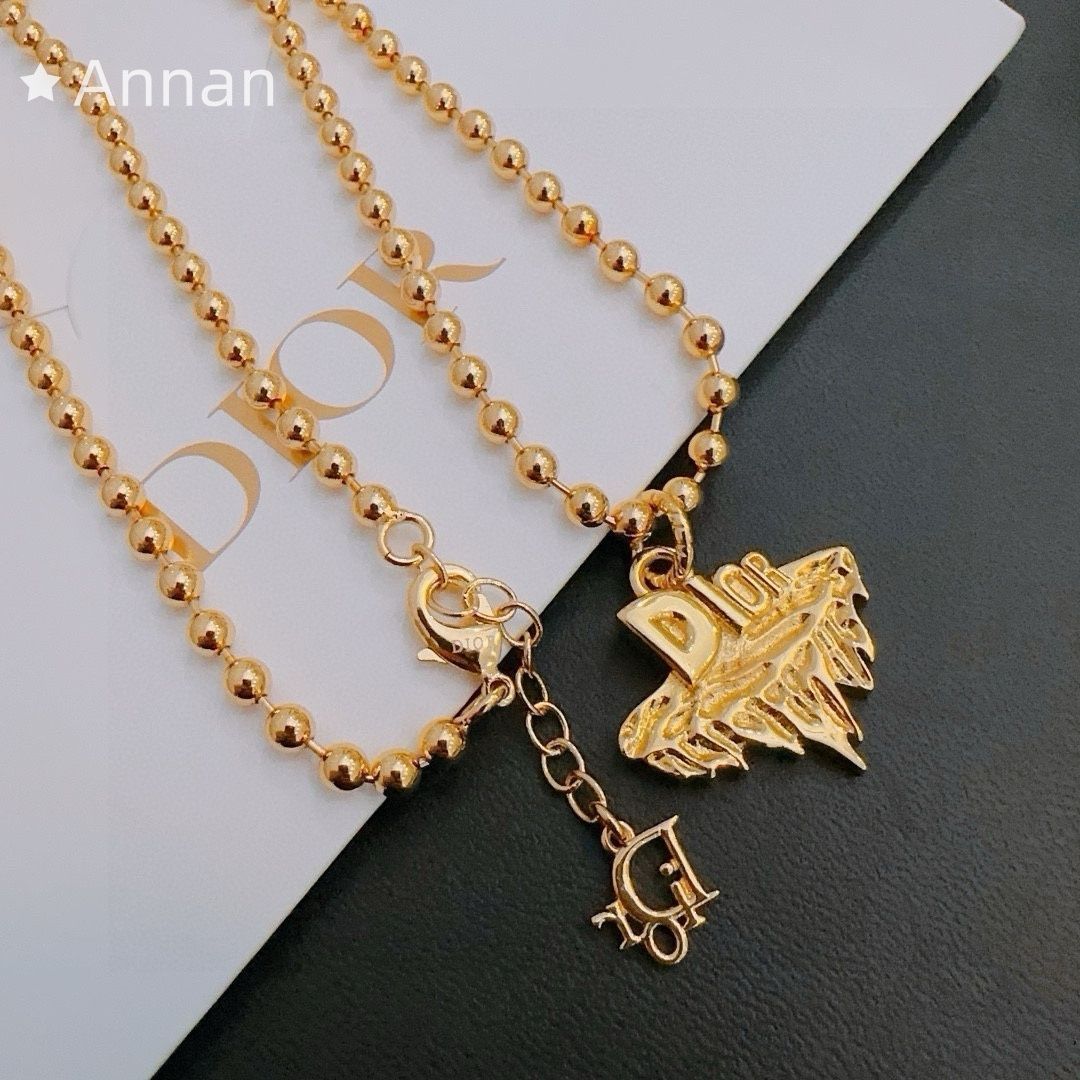 新製品 本日特価 美新品 CHRISTIAN DIOR クリスチャン ディオール ネックレス メンズ 結婚式 卒業式 清楚 イベント 入学式