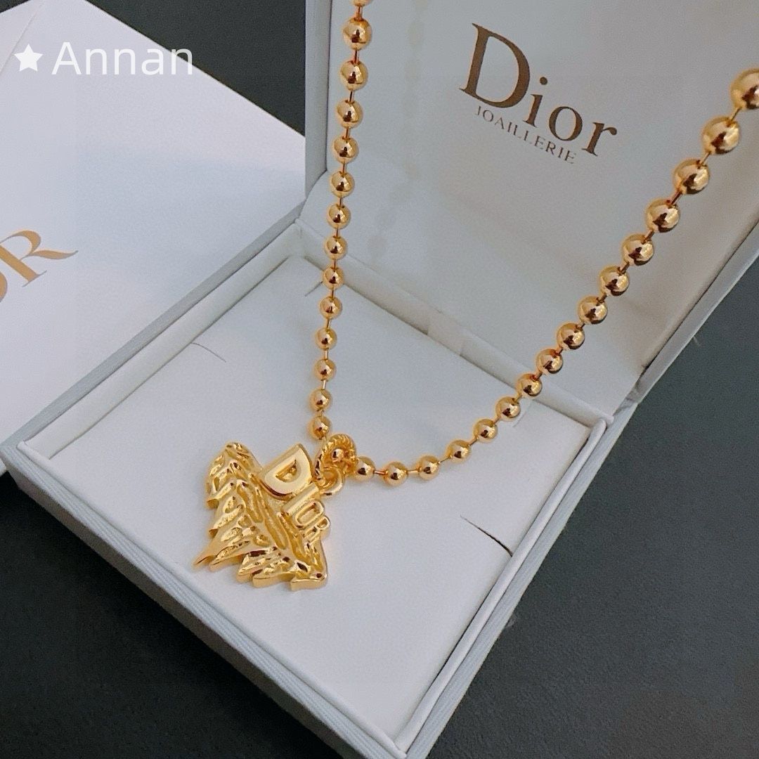 新製品 本日特価 美新品 CHRISTIAN DIOR クリスチャン ディオール ネックレス メンズ 結婚式 卒業式 清楚 イベント 入学式