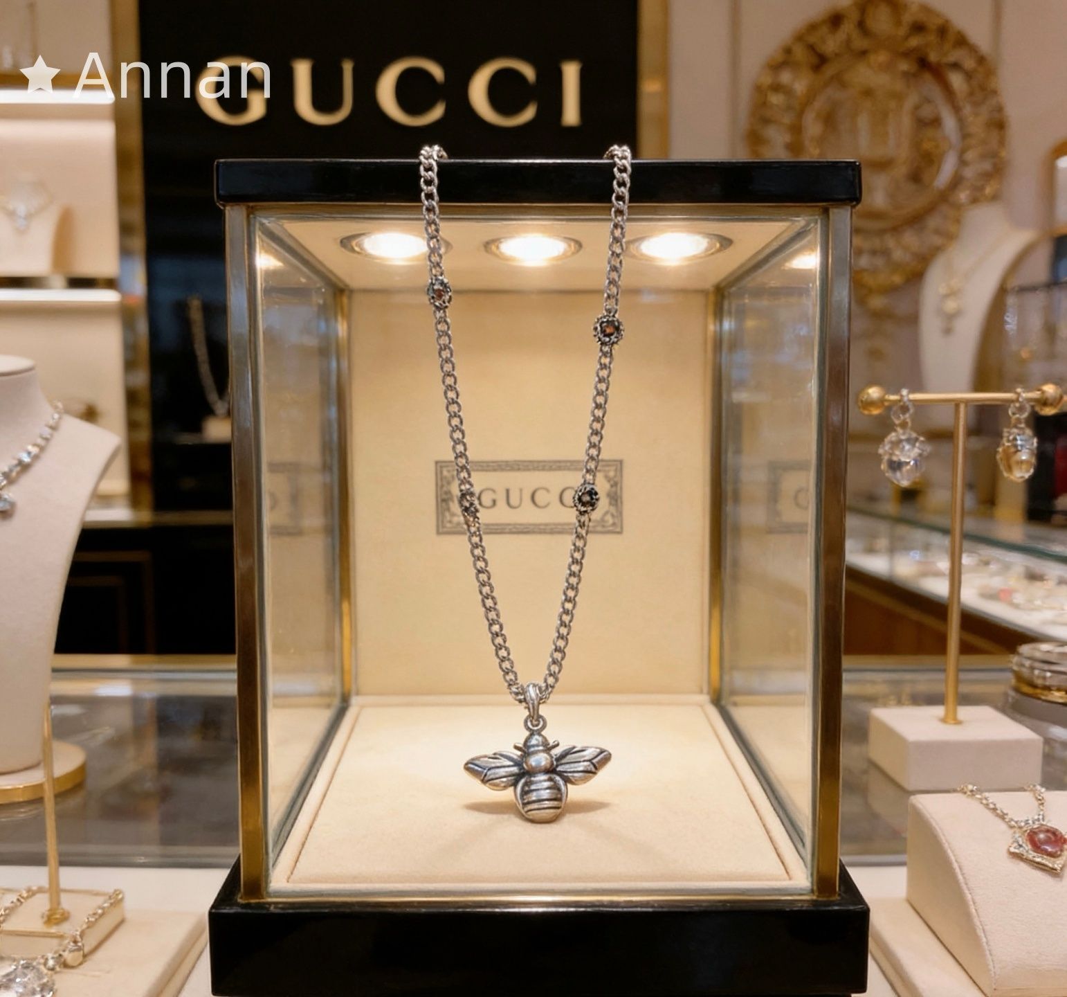 新品同様 人気 人気商品新品 GUCCI グッチ ネックレス メンズ 結婚式 卒業式 清楚 イベント 入学式