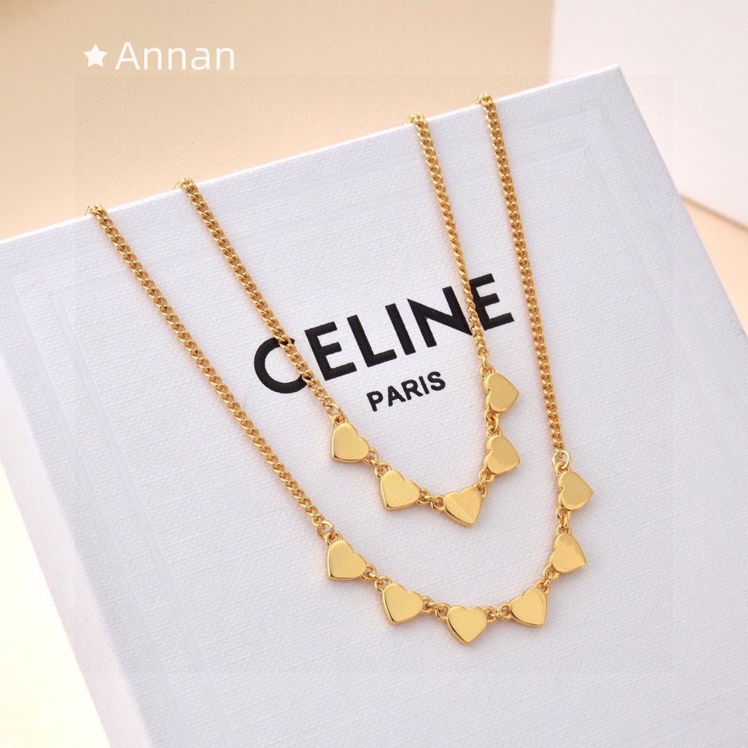 超美品 本日特価新品 CELINE セリーヌ ネックレス レディース 結婚式 卒業式 清楚 イベント 入学式