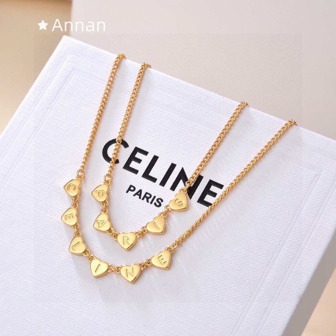 超美品 本日特価新品 CELINE セリーヌ ネックレス レディース 結婚式 卒業式 清楚 イベント 入学式