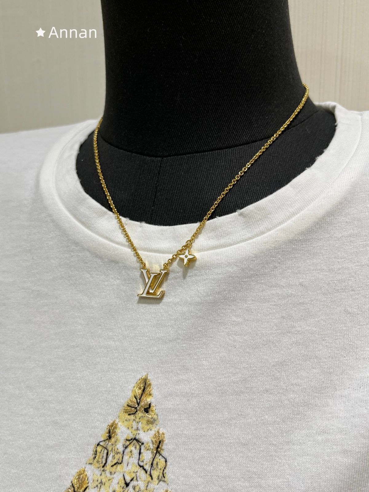 美品★極美品 新品 LV LOUIS VUITTON ルイヴィトン ネックレス レディース 結婚式 卒業式 清楚 イベント 入学式
