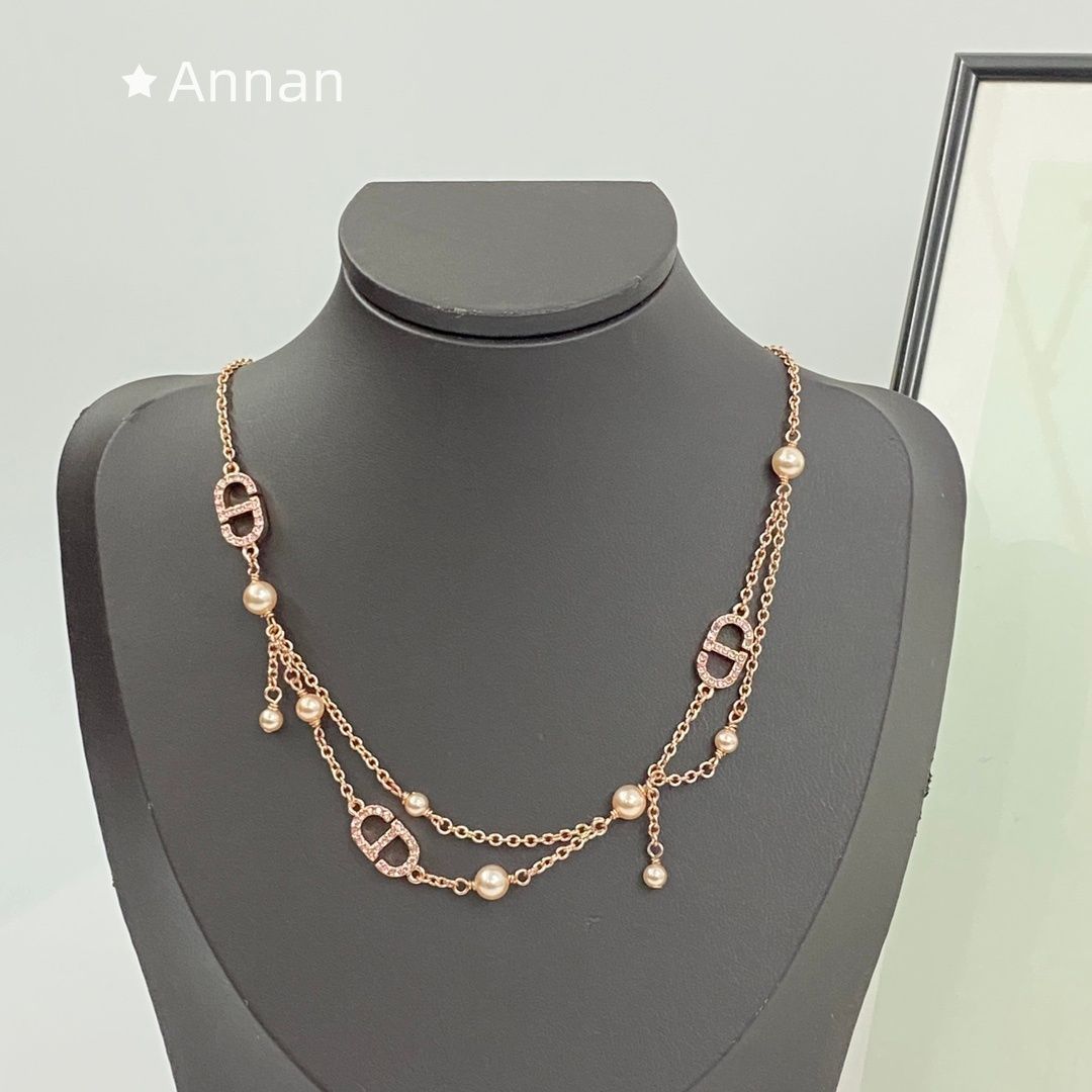 新品 新品！新品 CHRISTIAN DIOR クリスチャン ディオール ネックレス レディース 結婚式 卒業式 清楚 イベント 入学式