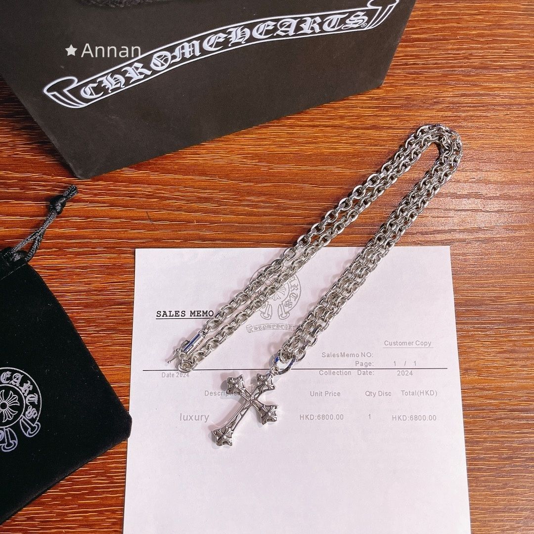 高級 人気商品新品 CHROME HEARTS クロムハーツ ネックレス ネックレス メンズ 結婚式 卒業式 清楚 イベント 入学式