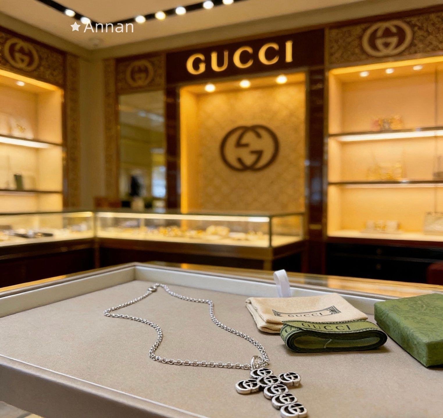 未使用に近い 美品★ 美品美品新品 GUCCI グッチネックレス レディース 結婚式 卒業式 清楚 イベント 入学式