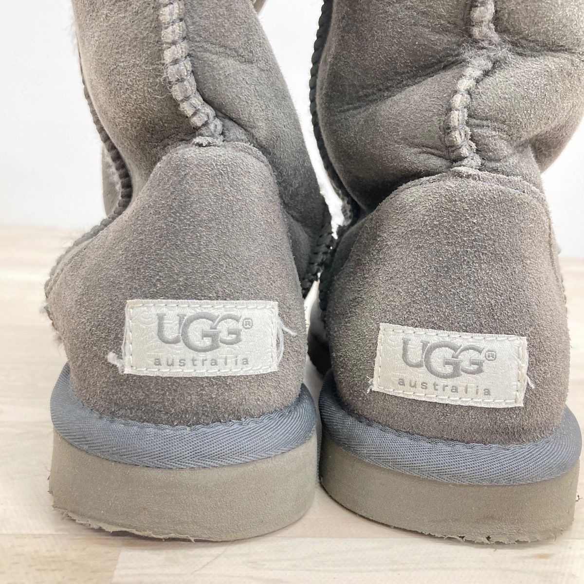 UGG australia/アグ ムートンブーツ グレー 24cm(EU38/UK5.5) S/N 5815