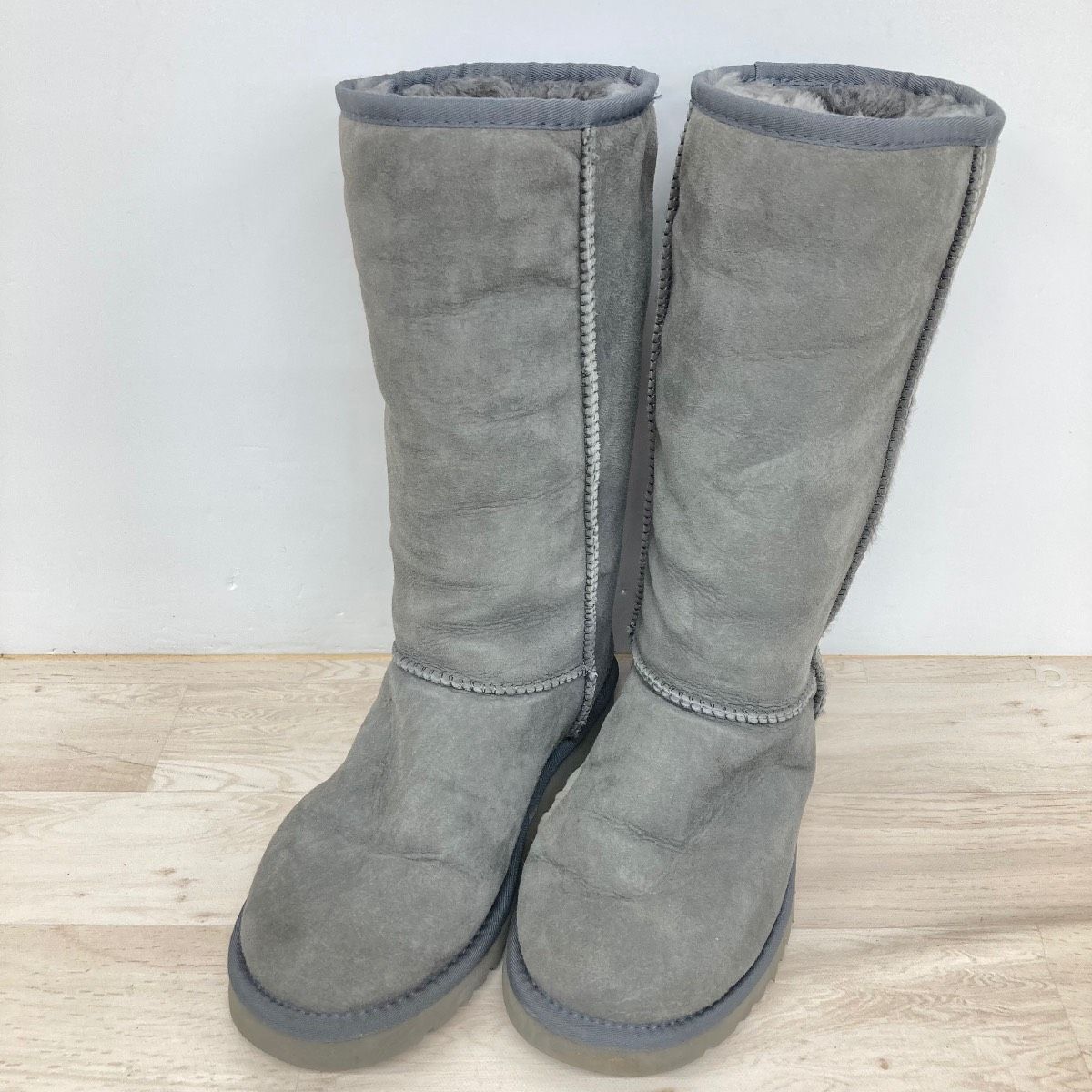 UGG australia/アグ ムートンブーツ グレー 24cm(EU38/UK5.5) S/N 5815