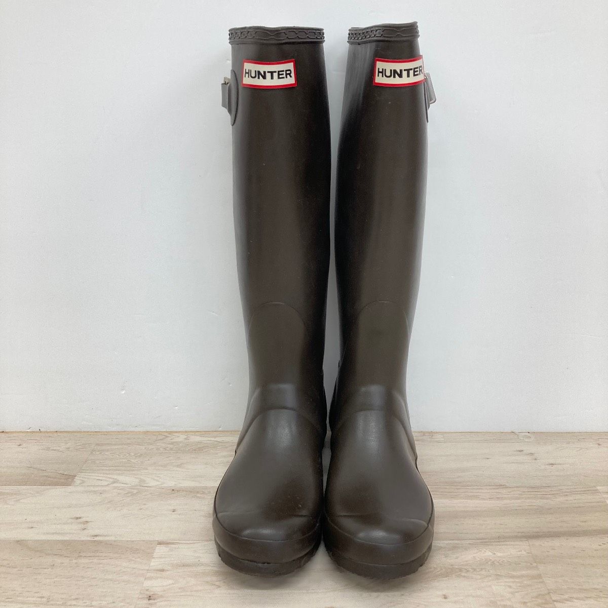 美品 HUNTER/ハンター ORIGINAL TALL レインブーツ/長靴 W23499