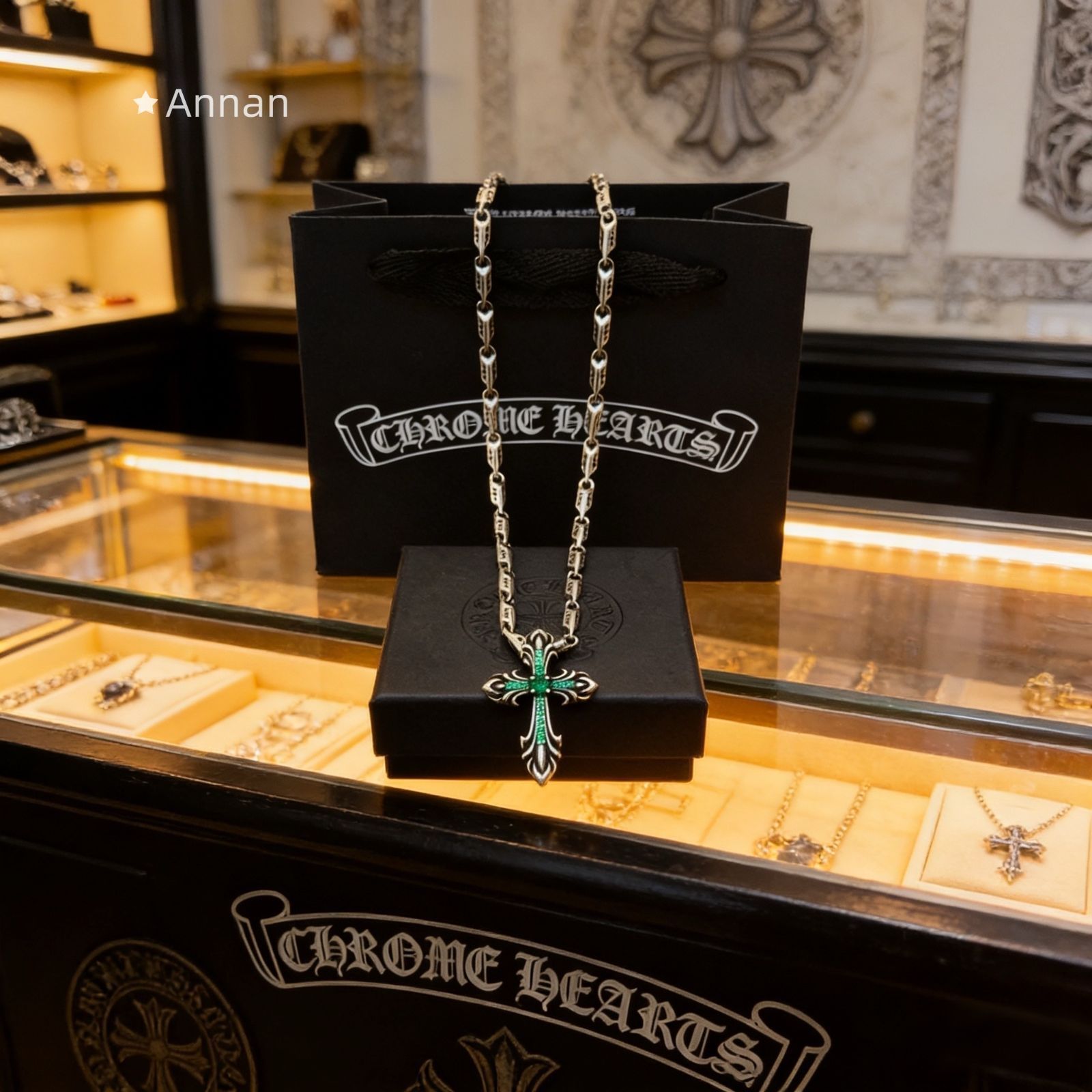 高級 人気商品新品 CHROME HEARTS クロムハーツ ネックレス メンズ 結婚式 卒業式 清楚 イベント 入学式