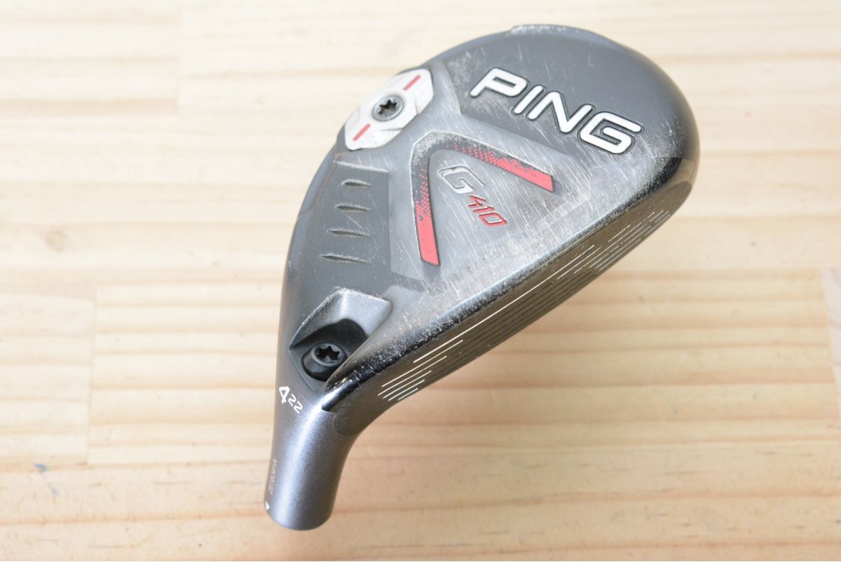 名器 寛容性】ピン PING G410 ユーティリティ 4U 22° ヘッドのみ