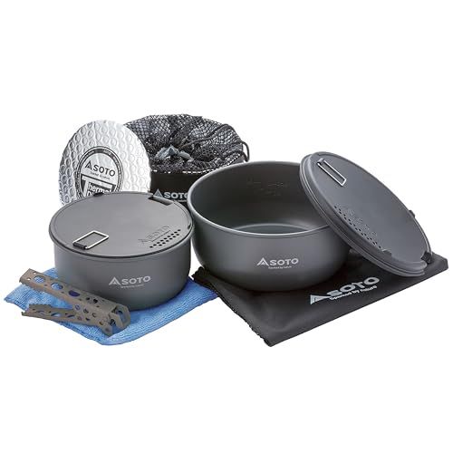 ソト(SOTO) クッカー マグ セット 軽量 コンパクト ソロ デュオ 登山 トレッキング キャンプ アウトドアJu