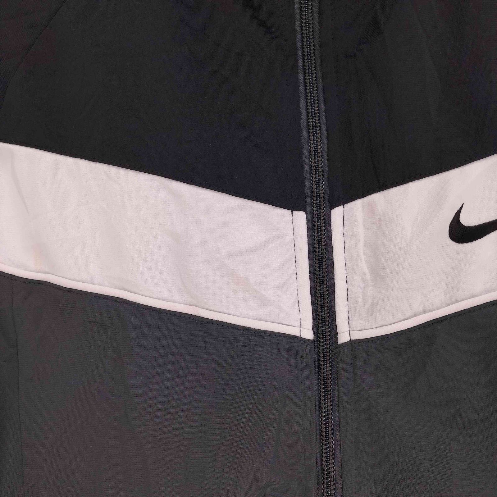 ナイキ NIKE スウッシュ ロゴ 刺繍 切替 トラック ジャケット ジャージ