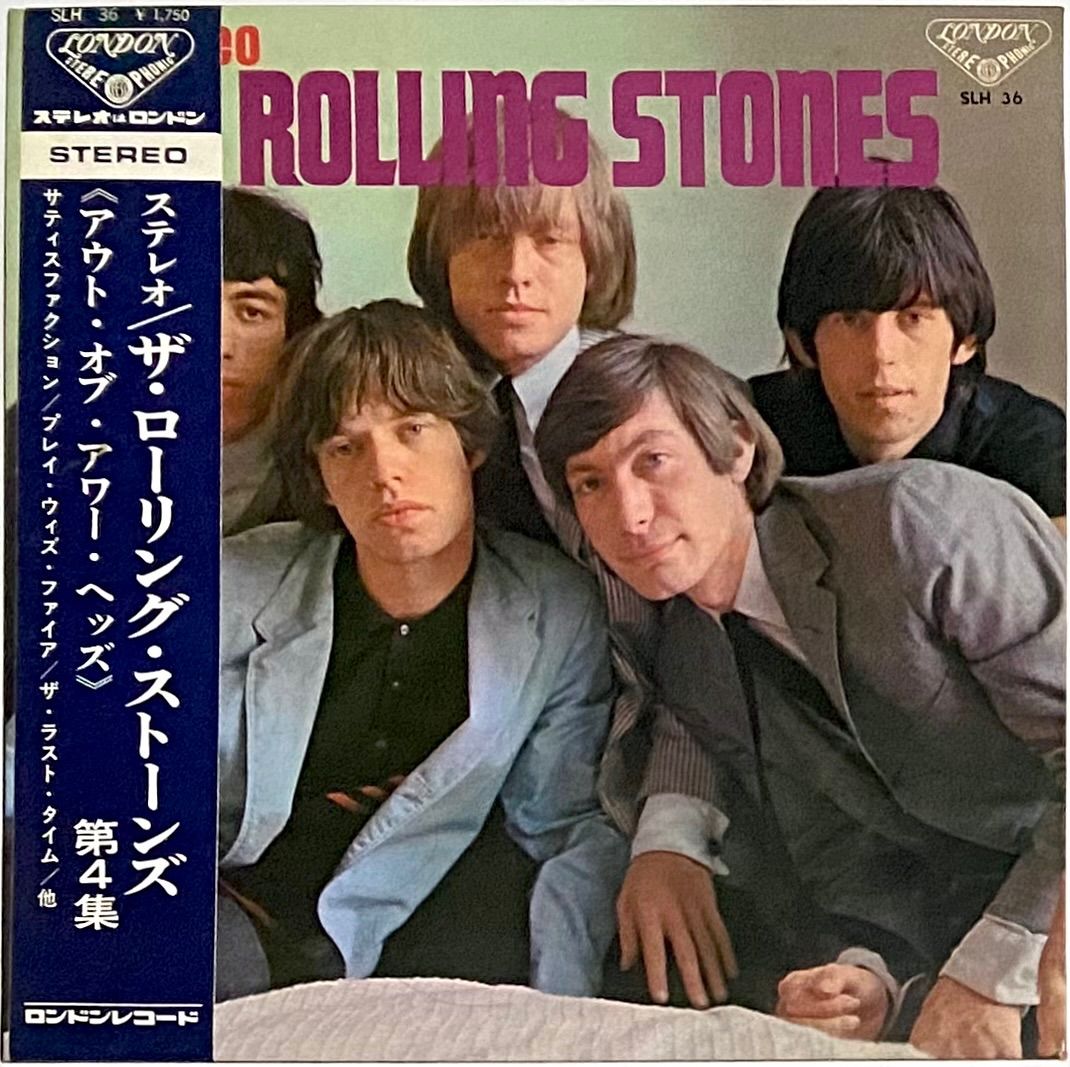 ローリング・ストーンズ 『第4集 アウト・オブ・アワー・ヘッズ』 国内盤 LP SLH36