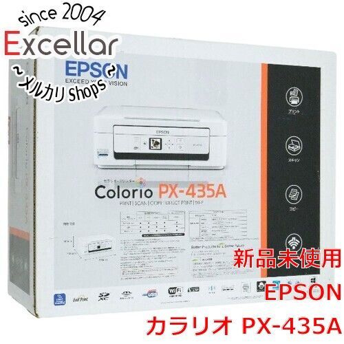 [bn:12] 【新品訳あり(箱きず・やぶれ)】 EPSON製　マルチフォトカラリオ PX-435A　複合機