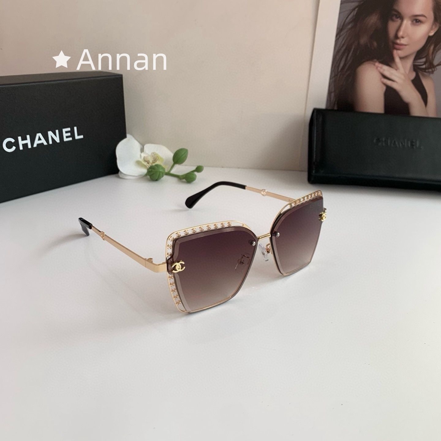 新品同様 人気 人気商品新品 CHANEL シャネル サングラス メンズ レディース ユニセックス