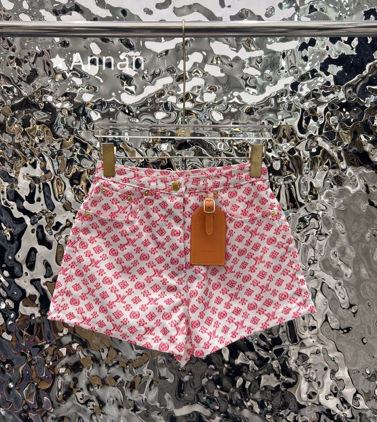 超美品 限定品 限界価格 新品！新品 LV LOUIS VUITTON ルイヴィトン ショートパンツ ハーフパンツ レディース
