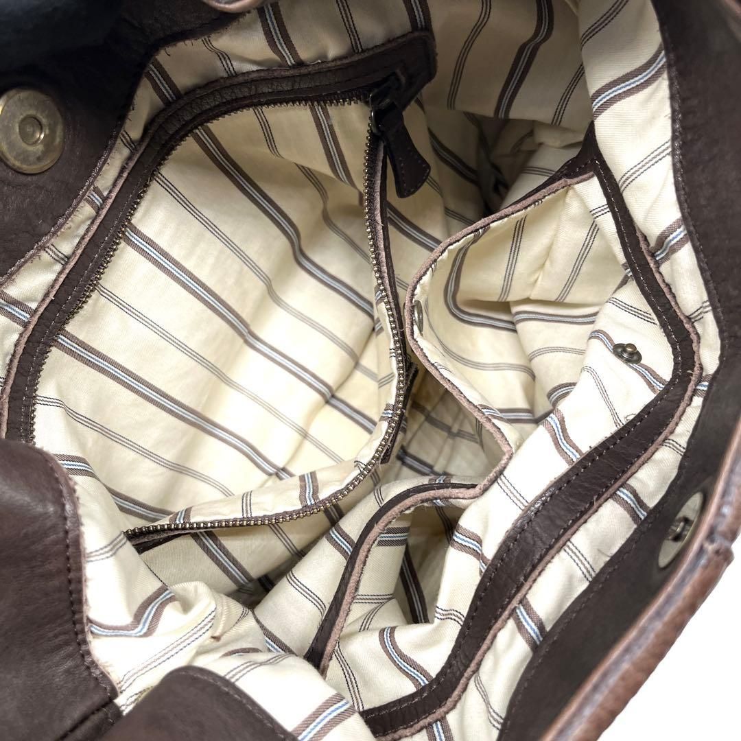 B.stuff Leather Hobo Shoulder Bag Y2K - メルカリ