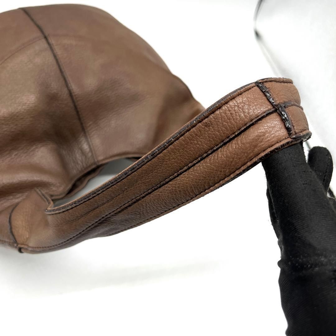 B.stuff Leather Hobo Shoulder Bag Y2K - メルカリ