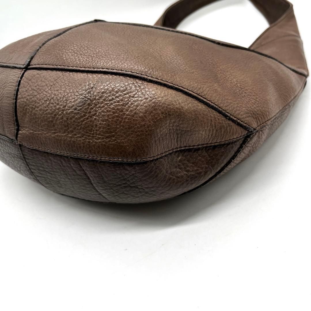B.stuff Leather Hobo Shoulder Bag Y2K - メルカリ