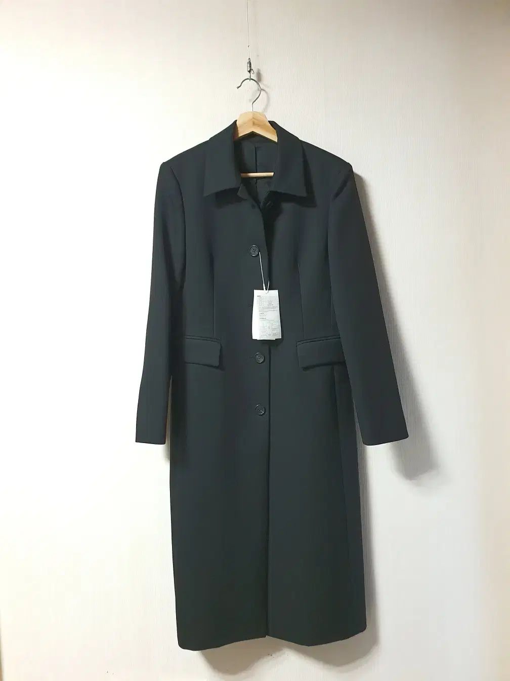 シファ SIHWA ブラック ロング ウール ジャケット 55 サイズ 新品 11,612円