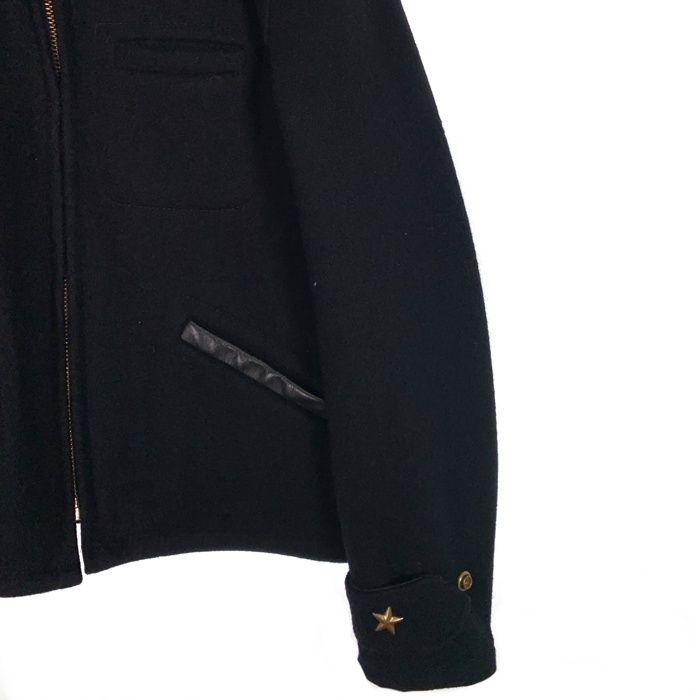 Schott ショット ウール CPOジャケット ブラック 7176 USA製 Size 36