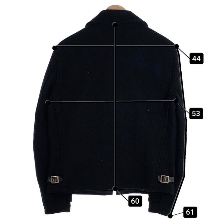 Schott ショット ウール CPOジャケット ブラック 7176 USA製 Size 36